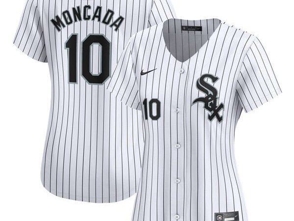 Yoan Moncada Chicago White Sox Nike Women's Home Limited Player Jersey – White