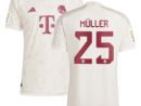 Thomas Müller Bayern Munich adidas 2023/24 Third Authentic Jersey - White