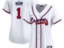 Atlanta Braves Nike Women's #1 Mom Home Limited Jersey - White