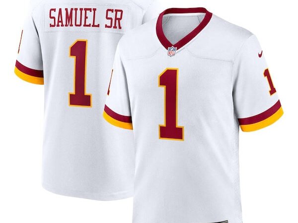 Deebo Samuel Sr Washington Commanders Nike Game Super Bowl Era Jersey - White