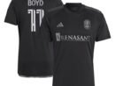 Tyler Boyd Nashville SC adidas 2024 Man In Black Kit Replica Player Jersey - Black/Yellow