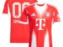 Bayern Munich adidas 2025/26 Home Replica Custom Jersey - Red