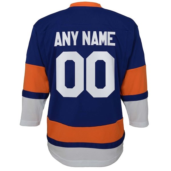 New York Islanders Youth Home Replica Custom Jersey - Royal