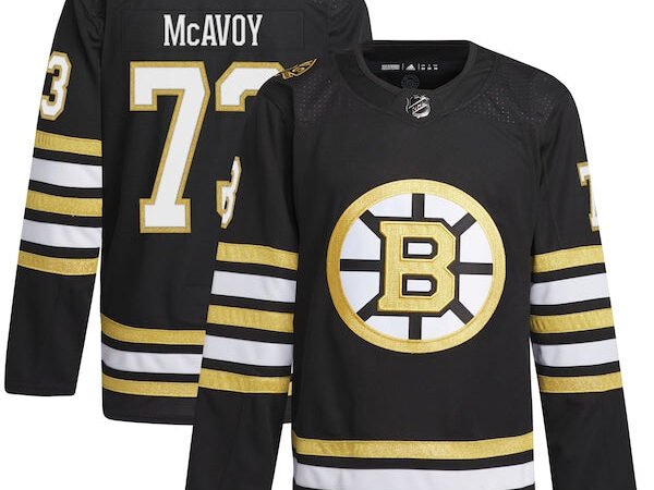 Charlie McAvoy Boston Bruins adidas  Primegreen Authentic Pro Player Jersey - Black