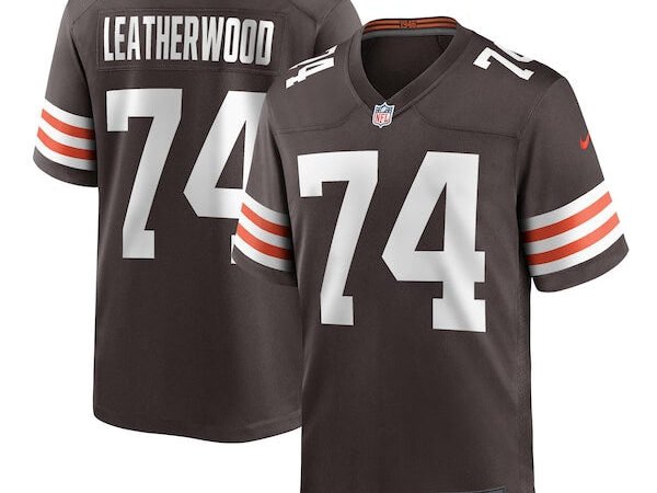 Alex Leatherwood Cleveland Browns Nike Team Game Jersey - Brown