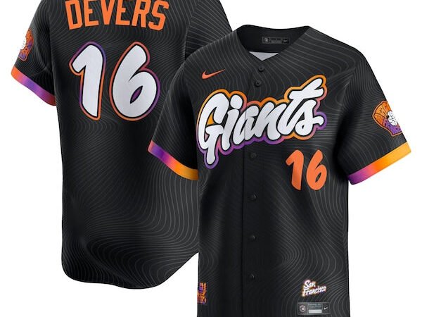 Rafael Devers San Francisco Giants Nike 2025 City Connect Limited Player Jersey - Black