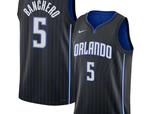 Paolo Banchero Orlando Magic Nike Unisex 2022 NBA Draft First Round Pick Swingman Jersey - Icon Edition - Black