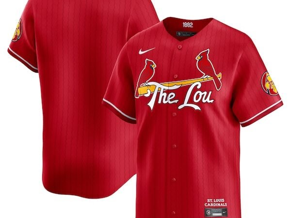 St. Louis Cardinals Nike 2024 City Connect Limited Jersey - Red