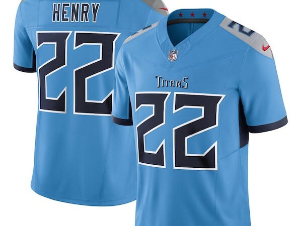 Derrick Henry Tennessee Titans Nike Vapor F.U.S.E. Limited Jersey - Light Blue