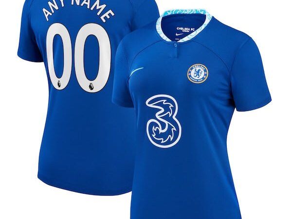 Chelsea Nike Women's 2022/23 Home Replica Custom Jersey - Blue
