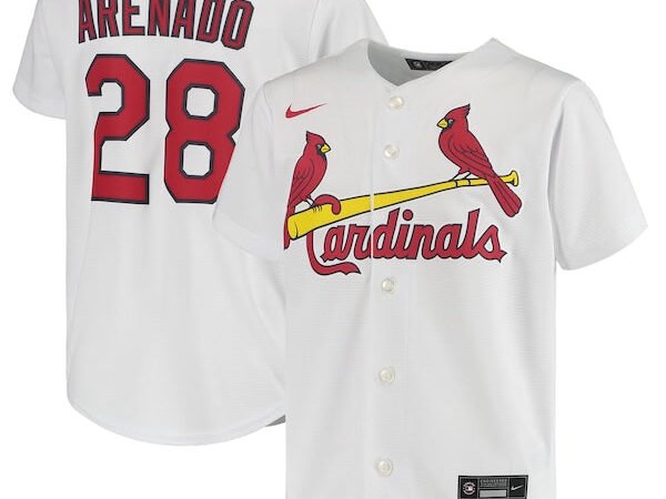 Nolan Arenado St. Louis Cardinals Nike Youth Alternate Replica Player Jersey - White