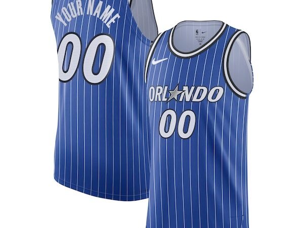 Orlando Magic Nike Authentic Custom Jersey - Icon Edition - Blue