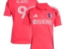 João Klauss St. Louis City SC adidas 2025 Forever CITY Red Replica Player Jersey - Red