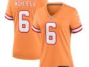 Baker Mayfield Tampa Bay Buccaneers Nike Women's Throwback Game Jersey - Orange