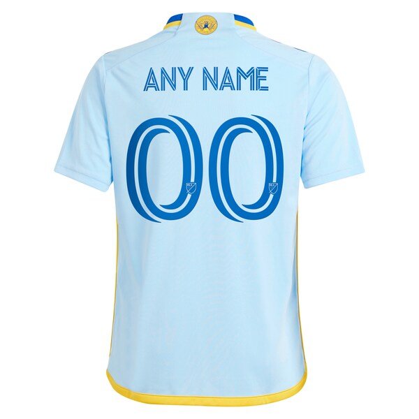 Atlanta United FC adidas Youth 2024 The Resurgens Kit Replica Custom Jersey - Light Blue