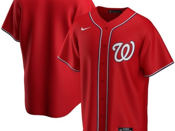 Washington Nationals Nike Youth Alternate Replica Team Jersey - Red