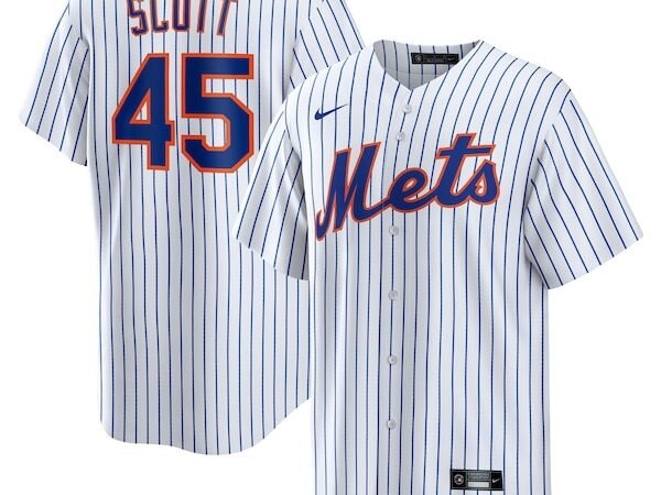 Christian Scott New York Mets Nike Home Replica Jersey - White