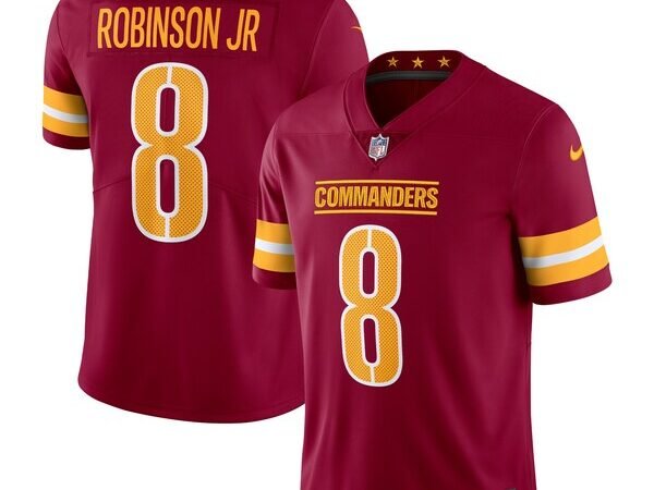 Brian Robinson Jr. Washington Commanders Nike Vapor Untouchable Limited Jersey - Burgundy/Black
