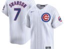 Dansby Swanson Chicago Cubs Nike Home Limited Player Jersey - White