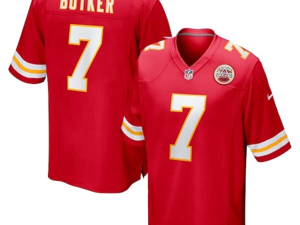 Harrison Butker Kansas City Chiefs Nike Game Jersey - Red