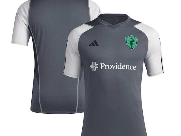 Seattle Sounders FC adidas 2024 AEROREADY Training Jersey - Gray