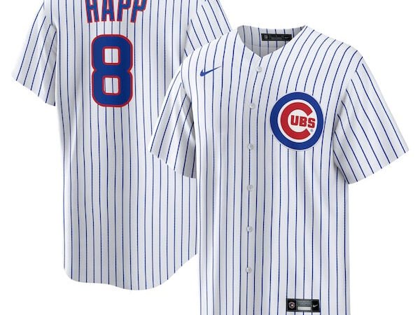 Ian Happ Chicago Cubs Nike Home Replica Jersey - White