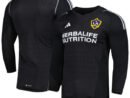 LA Galaxy adidas 2024 Goalkeeper Long Sleeve Replica Jersey - Black