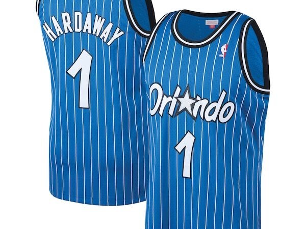Penny Hardaway Orlando Magic 1994/95 Big & Tall Hardwood Classics Swingman Jersey - Blue