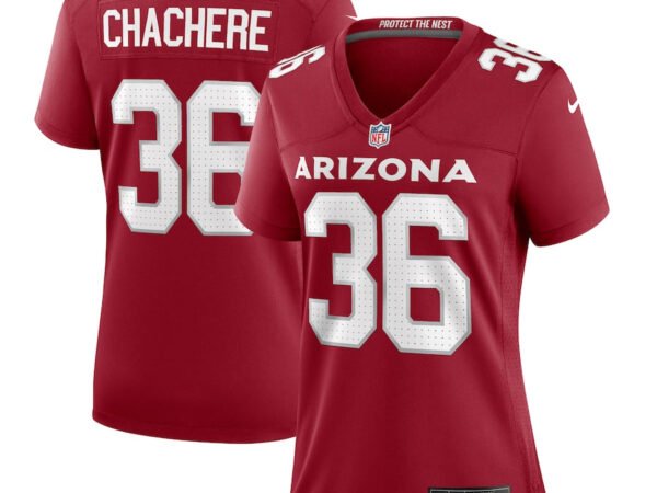 Andre Chachere Arizona Cardinals Nike Women's Team Game Jersey - Cardinal