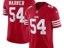 Fred Warner San Francisco 49ers Nike Vapor F.U.S.E. Limited Jersey - Scarlet