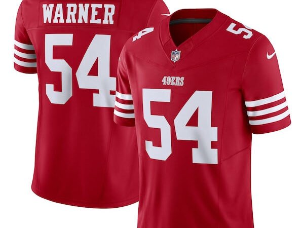 Fred Warner San Francisco 49ers Nike Vapor F.U.S.E. Limited Jersey - Scarlet