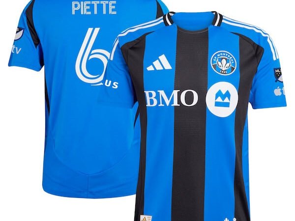 Samuel Piette CF Montreal adidas 2025 Montréal Original Authentic Player Jersey - Blue
