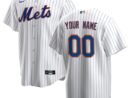 New York Mets Nike Home Replica Custom Jersey - White