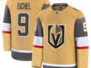 Jack Eichel Vegas Golden Knights  Home Premium Jersey - Gold/Gray