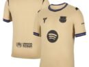 Barcelona Nike 2025/26 Away Stadium Replica Jersey - Gold/Navy
