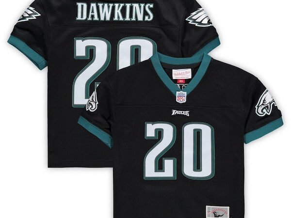 Brian Dawkins Philadelphia Eagles Preschool Retired Legacy Jersey - Black