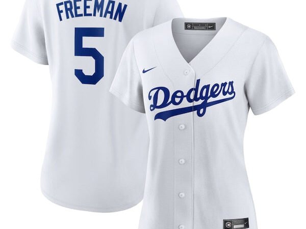 Freddie Freeman Los Angeles Dodgers Nike Women's Replica Player Jersey - White/Royal