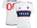 Vancouver Whitecaps FC adidas 2024 Bloodlines Replica Custom Jersey - White