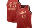 Donovan Mitchell Cleveland Cavaliers Nike Youth  Swingman Replica Jersey - City Edition - Wine