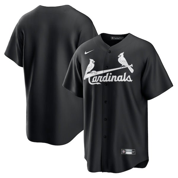 St. Louis Cardinals Nike Official Replica Jersey - Black/White