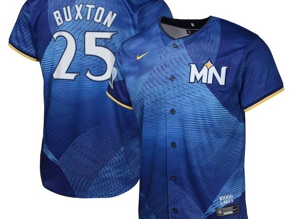 Byron Buxton Minnesota Twins Nike Youth 2024 City Connect Limited Jersey - Royal