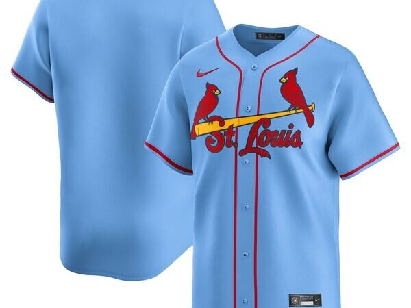 St. Louis Cardinals Nike  Alternate Limited Jersey – Light Blue