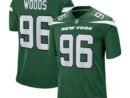 Al Woods New York Jets Nike  Game Jersey - Gotham Green