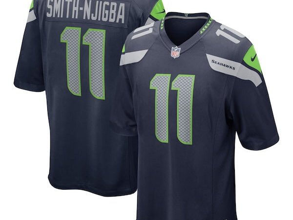 Jaxon Smith-Njigba Seattle Seahawks Nike 2023 NFL Draft First Round Pick Game Jersey - College Navy/Royal
