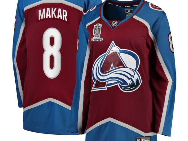 Cale Makar Colorado Avalanche Women's Home 2022 Stanley Cup Champions Breakaway Player Jersey - Burgundy