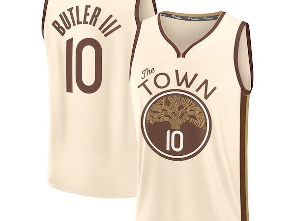 Jimmy Butler III Golden State Warriors 2025/26 City Edition Fast Break Jersey - Tan
