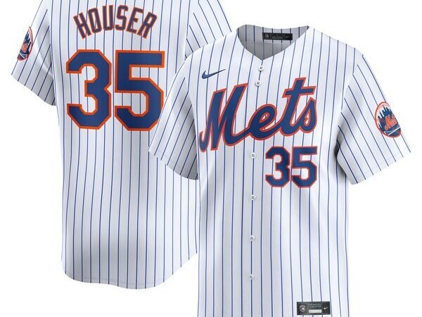 Adrian Houser New York Mets Nike Home Limited Player Jersey – White