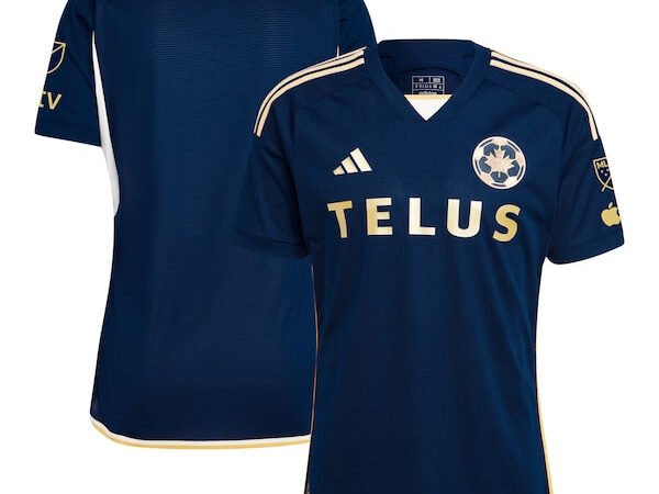Vancouver Whitecaps FC adidas 2024 The 50 Authentic Jersey - Navy