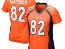 Adam Trautman Denver Broncos Nike Women's Team Game Jersey - Orange