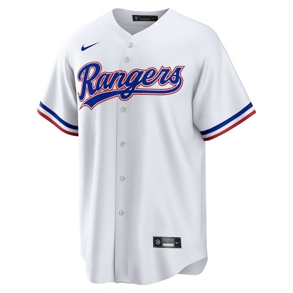 Jacob deGrom Texas Rangers Nike Home Replica Player Jersey - White/Royal